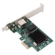 thumbnail image 3 of Tarjeta de red de servidor, PC de red PCI Express X1, es decir, adaptador de red Tarjeta de red PCI Express Rendimiento confiable, 3 of 8