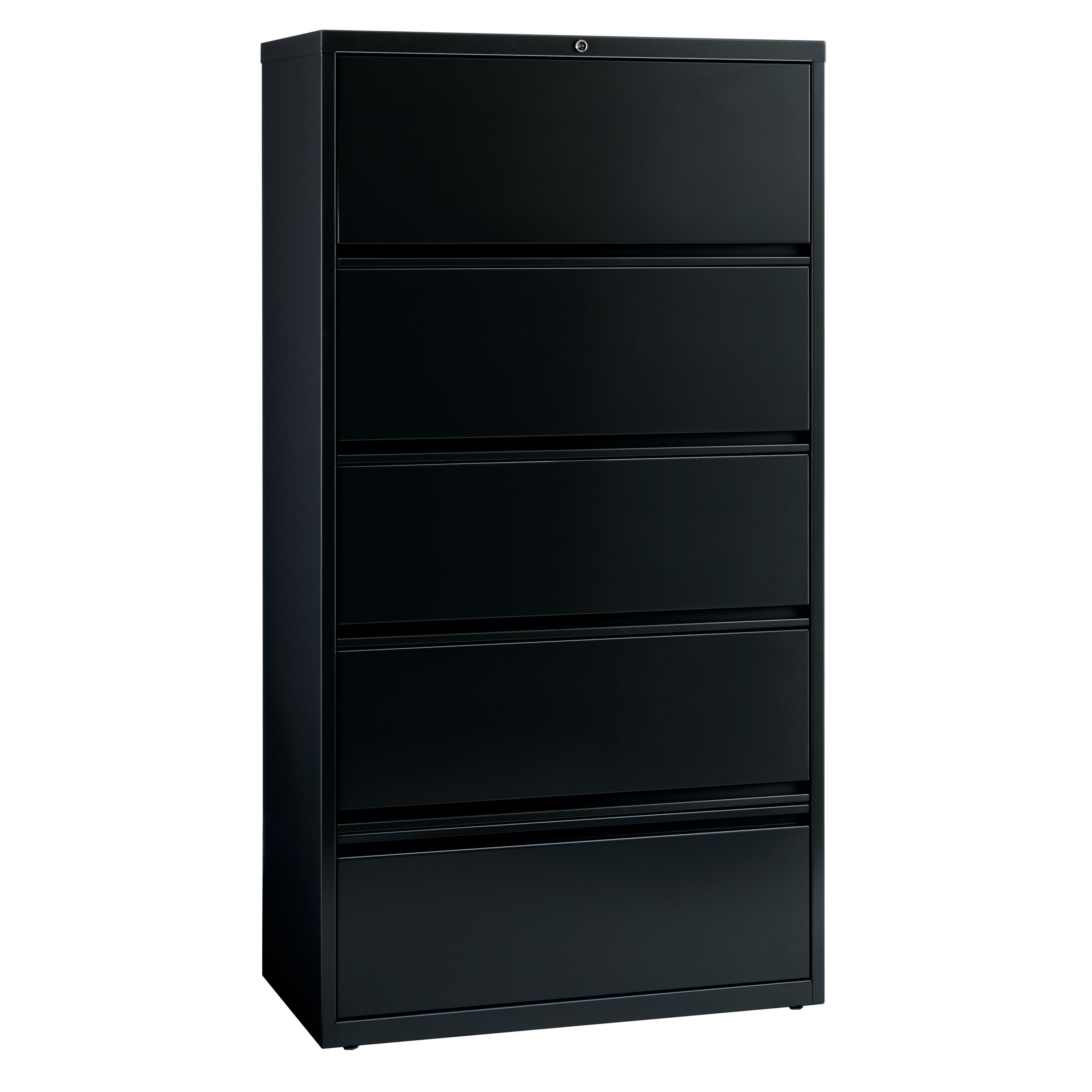 4Dr 36"W x 18"D x 62 3/4"H Lateral File Cabinet w/ Storage by Haworth Office 