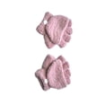 thumbnail image 1 of Qarigey 1 par de manoplas para niños Guante de manopla convertible para mantener el calor Manoplas para niños pequeños Guantes sin dedos Type3 NO3, 1 of 6