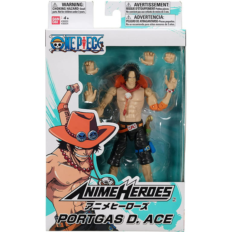 Anime Heroes One Piece Portgas D. Ace 6.5 Figure 