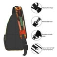 thumbnail image 2 of Chainsaw Man Sling Bag Crossbody Sling Backpack Chest Bag Daypack Purses Shoulder Bag For Women Men Travel Hiking, 2 of 7