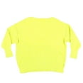 thumbnail image 2 of Free People Womens Sweater Defined Seam Dolman Sleeve Bright Yellow Extra Small, 2 of 2