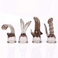 thumbnail image 1 of 4 Pieces Back Massage Attachments Accessories Soft Material Handheld Massager Tools Hole 4.5cm/1.77Inches, 1 of 6