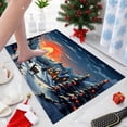 thumbnail image 1 of Feltree Christmas Non-Slip Absorbent Door Mat, 16x24 Inch Holiday Floor Rug for Entryway Kitchen Bathroom, Dirt-Resistant and Machine Washable, 1 of 8