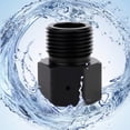thumbnail image 3 of Adaptateur de Cylindre Adaptateur de Cylindre de Soude Adaptateur de Cylindre de Soude Convertisseur Noir pour W21.8 Aquarium Bière Fût CO2 Réservoir Régulateur, 3 of 8
