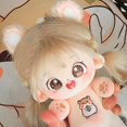 thumbnail image 4 of Muñeca de algodón de 20cm para niños, muñeco de peluche con diseño de hámster, sin atributos, para colección de Fans, 4 of 5
