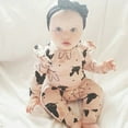 thumbnail image 4 of Actoyo Infant Baby Girl Rabbit Long Sleeve Romper + Headband Easter Outfits Set 0-2T, 4 of 16