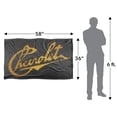 thumbnail image 5 of Chevrolet Blanket, 36'x58' Stitched Chevrolet Script Silky Touch Super Soft Throw Blanket, 5 of 6