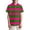 Z14 Hot Pink, variant on Xijirk Boys T Shirts Casual Short Sleeve Striped Polo Shirt Featuring Functional Chest Pocket for Play and Everyday Wear,7-8 Years