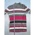 thumbnail image 3 of MSRP $47 Karen Scott Striped Mock-Neck Sweater Pink Size Petite Petite, 3 of 3
