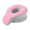 Pink, variant on yotijay Face Cradle Pillow Face Rest Pillow Relax Face Down Prone Pillow Travel Trip Grey