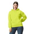 thumbnail image 4 of Gildan - Hi Vis Adult Hooded Sweatshirt | DryBlend With Pouch Pocket 9 oz, Classic fit Workwear Pack-2, Size 2XL, 4 of 6