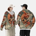 thumbnail image 5 of Sun Protection Shirts for Men/Women - Gigantic Skull In Clouds Long Sleeve Sun Hoodie Jacket for Fishing Running Hiking, 5 of 6