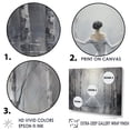 thumbnail image 3 of Designart "Ballet Of Birch Trees With A Woman'S Touch" Tree Birch Floater Framed Wall Art Prints, 3 of 5