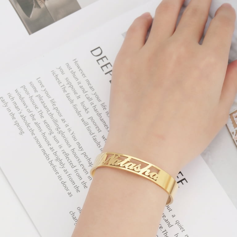 Name 2024 printed bangles