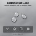 thumbnail image 3 of VEVOR Class C RV Cover, 29-32 ft Motorhome Cover, Oxford Fabric Motorhome RV Cover, Waterproof, Windproof and Rip-Stop, Camper Cover with Storage Bag, Repair Patches, Straps and Tire Covers, 3 of 9