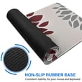 thumbnail image 6 of Long Mouse Pads for Desk,Red and Gray Floral Pattern Desk Mats on Top Of Desks, Desk Mouse Pad Extra Large with 3mm Non-Slip Base and Stitched Edge for Gaming,Office,Work,Home 31.5"x11.8", 6 of 6
