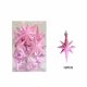 thumbnail image 1 of Avdolw - Juego de 14 adornos colgantes de bola de estrella octogonal para árbol de Navidad - Set de decoración navideña (rosa), 1 of 6