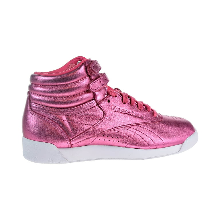 Reebok freestyle hotsell hi metallic