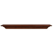 Pearl Mantels Homestead Traditional Premium Wood Mantel Shelf, Lightly Distressed Antique Finish, 60"L x 10"D x 5"H