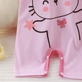 thumbnail image 5 of Sopiago Newborn Baby Boy Clothes Infant Romper Cute Pattern Essential Short Sleeve Summer Spring Clothing 0-24M Baby Romper Boy Light Pink,3-6 Months, 5 of 7