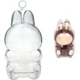thumbnail image 1 of Cases for Blind Box Doll | LBU Have a Seat Clear Plastic Box with Keychain & Anti-Loss Silicone Strap Dustproof Scratch-Resistant Case Cover, Collectible Storage Case, 1 of 8
