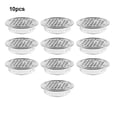 thumbnail image 3 of Speravity 10 unids/set rejilla de ventilación ajustable de acero inoxidable para rejillas de ventilación redondas para el hogar plateadas Type1 NO1, 3 of 6