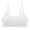 White, variant on Product Category Bra – Comfortable Adjustable Wireless Seamless Everyday Wear for Women