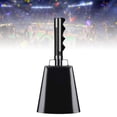 thumbnail image 6 of Cow Bell Cowbell Hand Call Bell Team Cheering Baseball Sporting Events black, 6 of 8