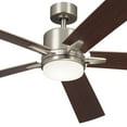 thumbnail image 5 of 330060NI Kichler Lighting Lucian Elite XL - 5 Blade Ceiling Fan with Light Kit In Modern Style-14.25 Inches Tall and 60 Inches Wide-Brushed Nickel, 5 of 10