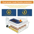 thumbnail image 6 of Hairycotar Incubators for Hatching Eggs, 16 Eggs Incubator with Automatic Egg Turning and Humidity Display, Temperature and Humidity Alarms, Egg Candler for Hatching Chicken Quail Ducks, 6 of 11