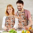 thumbnail image 5 of Leopard Print Adjustable Waterproof Apron for Adults 33x27 Inch – Cooking Apron with 2 Large Pockets, Durable Polyester Bib for Kitchen, Baking, BBQ, and Home Use, 5 of 6
