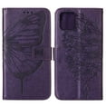 thumbnail image 2 of SaniMore Case for Google Pixel 7 (6.3" 2022), PU Leather Skin with Luxury Embossed Butterfly [Wrist Strap & Card Slots & Flip Kickstand] Full-body Shockproof Business Wallet Cover , Purple, 2 of 10