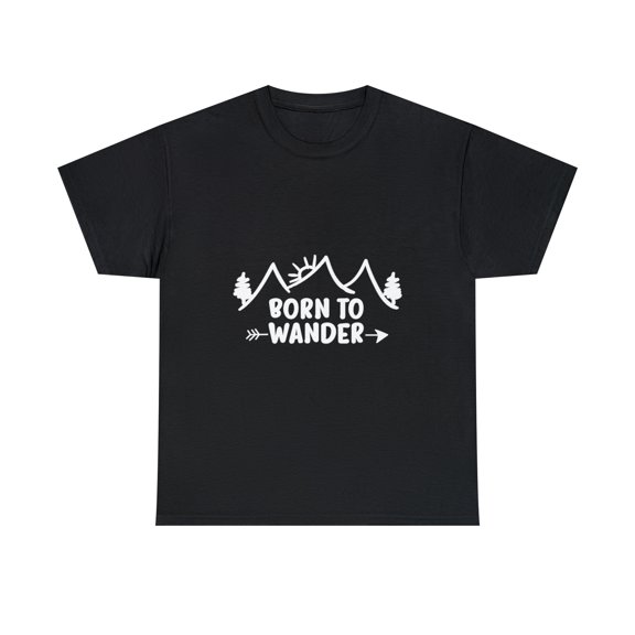 Inspirational Born To Wander RV Camper T-Shirt