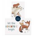 thumbnail image 3 of Modern Moments By Gerber Baby Unframed Wall Art, 3 Piece Set, White Adventure, 3 of 12