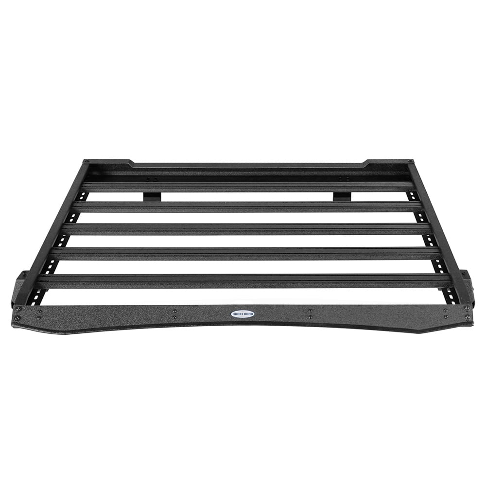 Hooke Road Steel Roof Rack Cargo Luggage Carrier Fit 2007-2018 Jeep Wrangler JK 2Door/4Door Black