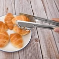 thumbnail image 4 of Serveringstänger Kökstänger, Rostfritt Stål Mat Tong Serveringstång, Matstänger för matlagning och servering av pasta, sallader, 12 tum（6-pack), 4 of 5