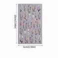 thumbnail image 3 of 5D Embossed Nail Art Stickers, 3D Floral Self-Adhesive Nail Decals, DIY Spring Nail Decoration for Women, 3 of 7