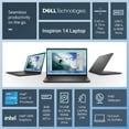 thumbnail image 2 of Dell Inspiron 14 Business Laptop, 14" FHD+ 1920 x 1200 LED-backlit IPS Display, Intel 10-Core i5-1334U, 1080P Webcam, Backlit KB, Dolby Atmos, Win11 Pro (32GB DDR5 RAM | 2TB SSD), 2 of 5