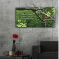 thumbnail image 5 of Epic Art 'Visitor from Heaven' by Lori Deiter Acrylic Glass Wall Art, 48"x24", 5 of 8