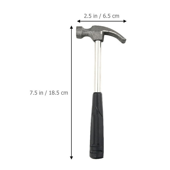 TEHAUX 5Pcs Small Claw Hammer for Repair Durable Steel and Iron Outdoor Use