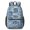 Pioneer Flower Floral Print Pattern-2, variant on Pioneer Flower Floral Print Pattern 17" School Backpacks for Teens,Waterproof Oxford Fabric,S-Shape Padded Straps for School,Travel,Hiking,Camping