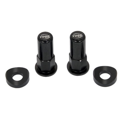 Rim Lock Nut/Spacer Kit Black for KTM 50 SXR 1994-2000