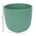thumbnail image 3 of Maceta Home Trends 21 x 19 cm Cerámica Verde, 3 of 4