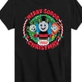 thumbnail image 3 of Thomas & Friends - Merry Sodor Christmas Darks Only - Youth and Toddler Short Sleeve Graphic T-Shirt, 3 of 5
