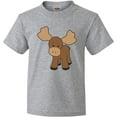 thumbnail image 3 of Inktastic Cute Moose Youth T-Shirt, 3 of 5