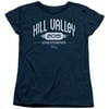 Back To The Future II Science Fiction Movie Hill Valley 2015 Womens T-Shirt Tee