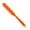 Orange, variant on Silicone Jar Spatulas, Heat Resistant Non-Stick Rubber Scraper for Jars and Blenders, Silicone Mixing Stick