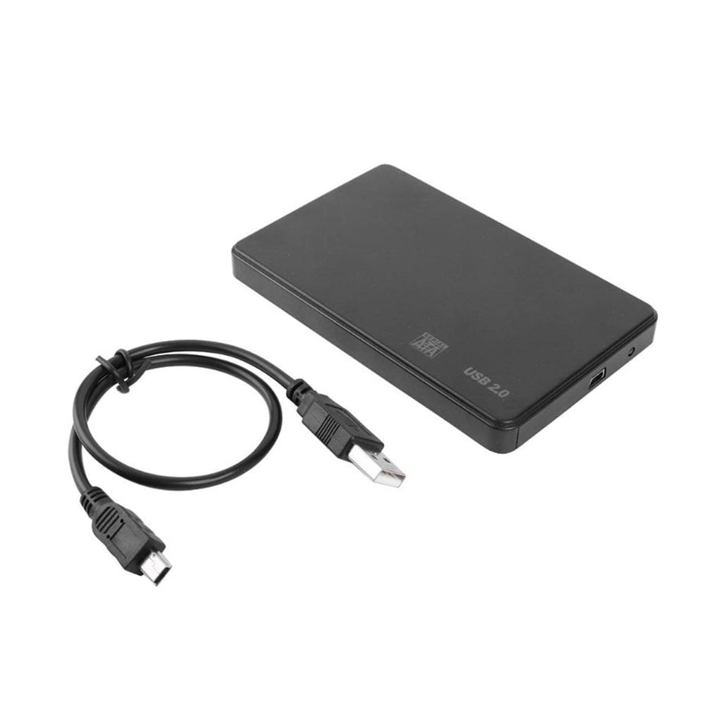 2.5 Inch Sata HDD SSD to USB 2.0 Case Adapter 5Gbps Hard Disk Drive Enclosure Box Support 2TB HDD Disk for OS Windows