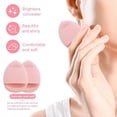 thumbnail image 3 of Set de brochas de maquillaje SIHIMESOLFVE, 33 unidades, fibra sintética, color rosa, 3 of 9